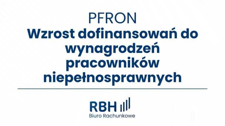 Wzrost dofinansowań z PFRON dla pracodawców