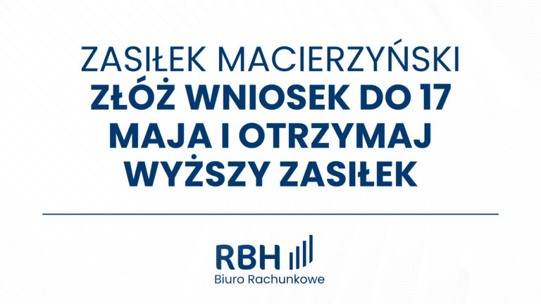 Wyższy zasiłek macierzyński
