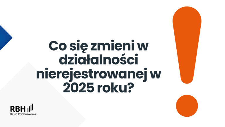 Działalność nierejestrowana 2025
