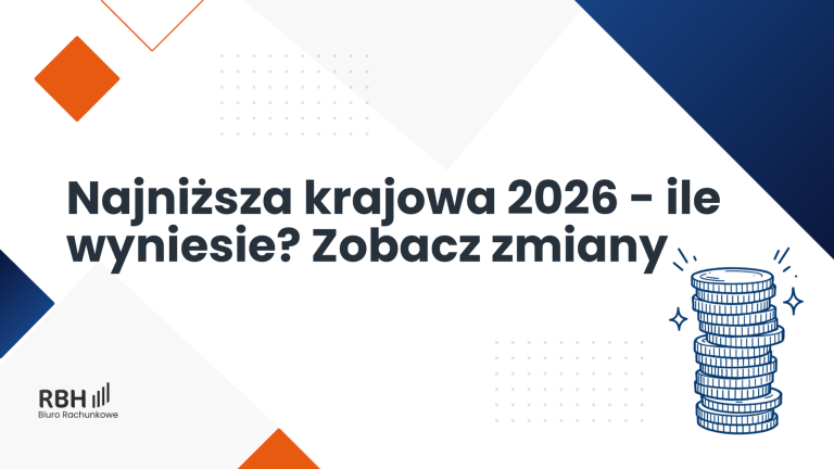 najniższa krajowa 2026 biuro rachunkowe rbh